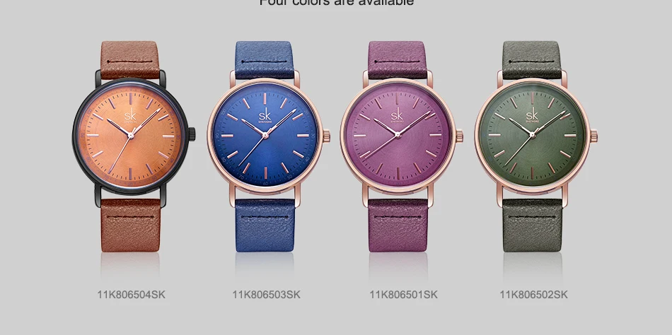 Shengke Лидирующий бренд Роскошные женские кварцевые часы кожаный ремешок для часов Reloj Mujer Модные женские наручные часы Relogio Feminino