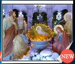 Flash Deal golden panno,Needlework,DIY DMC Cross stitch,Sets For Embroidery kit 14ct unprinted cotton thread beautiful scen Cross-Stitching 63