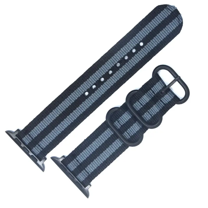 2018 Orange Hot Sale Nylon Strap for Apple Watch Band Series 3/2/1 Sport Bracelet Leather 42mm 38mm Strap for Iwatch Band 