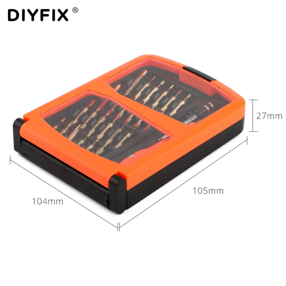 Набор многофункциональных инструментов DIYFIX 27 в 1 пинцет отвертка биты для MacBook