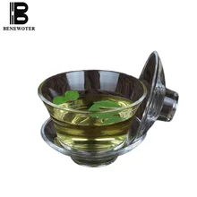 Креативный термостойкий прозрачный стеклянный чайник с крышкой и блюдцем, набор офисной посуды Gaiwan, домашняя чайная посуда, чайные чаши для подарков