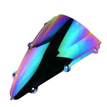 

Iridium Motorycle ABS Double Bubble Windshield Windscreen Protector For Yamaha YZFR1 YZF R1 yzf r1 2009-2014 2009 2010 2014