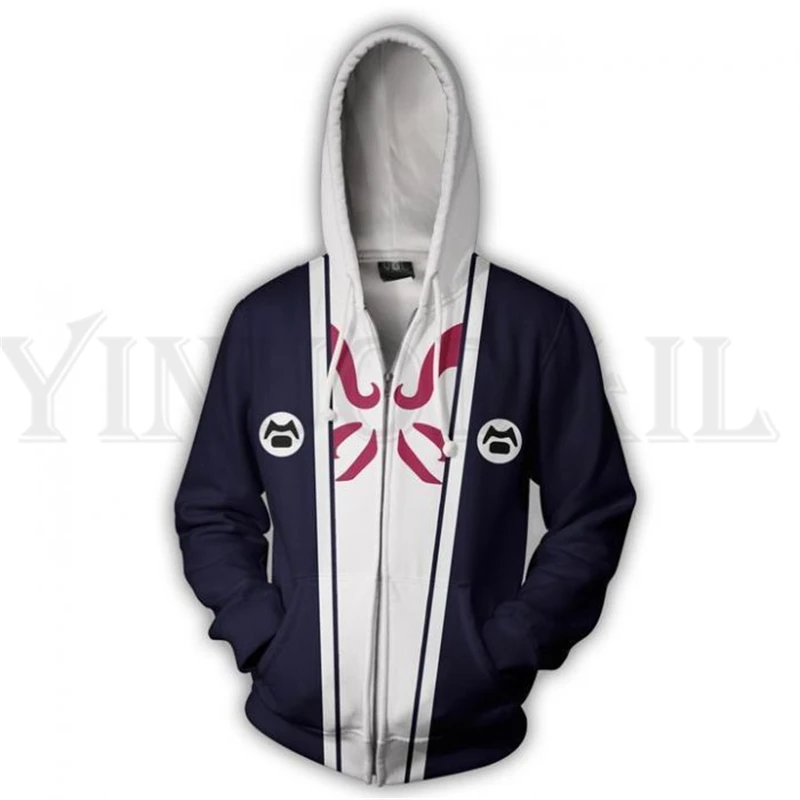 

Anime Naruto Sweatshirt Men and Women Zipper Hoodies UZUMAKI 3d Print Hooded Jacket for Boys Winter Costume Harajuku Streetwear