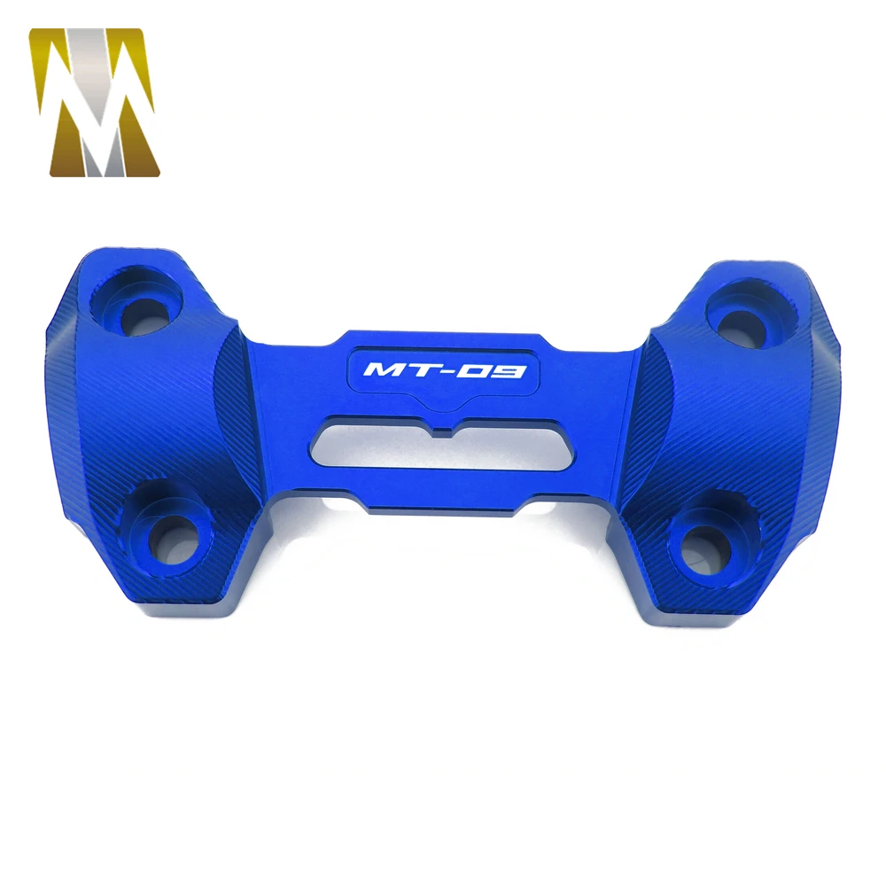 For Yamaha MT09 Handlebar Fat Handle Bar Riser Mount Clamp Top Cover (21)