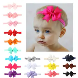 2019 Headwrap детские повязки на голову многоцветный бантом для маленьких девочек принадлежности для волос для Девочки повязка милые повязка