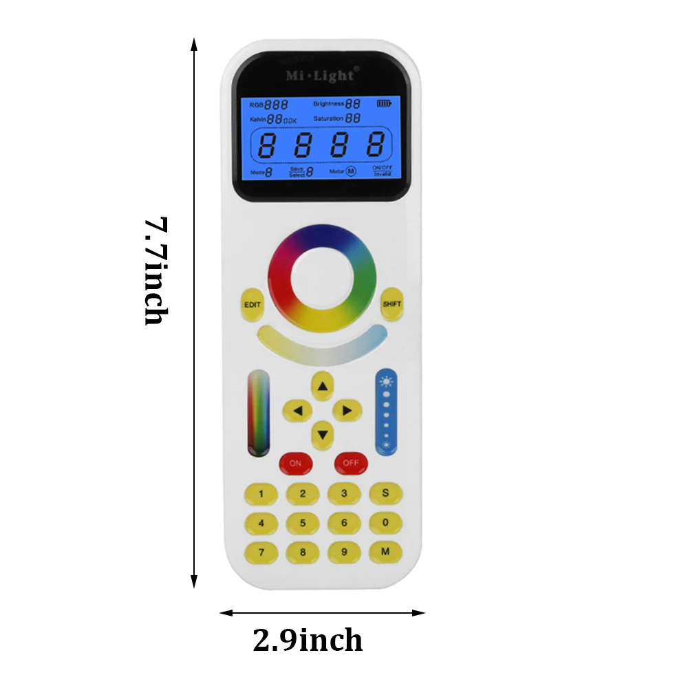 für 4-Zone Mi Light Wand Touch Controller für RGBW LED Streifen