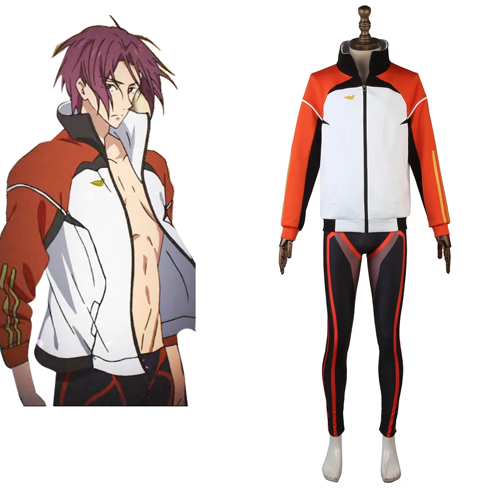 Cosplaydiy Anime Free Dive To The Future Rin Matsuoka Cosplay Costume Adult Boys School Suit Custom Made Any Size L3 Anime Costumes Aliexpress