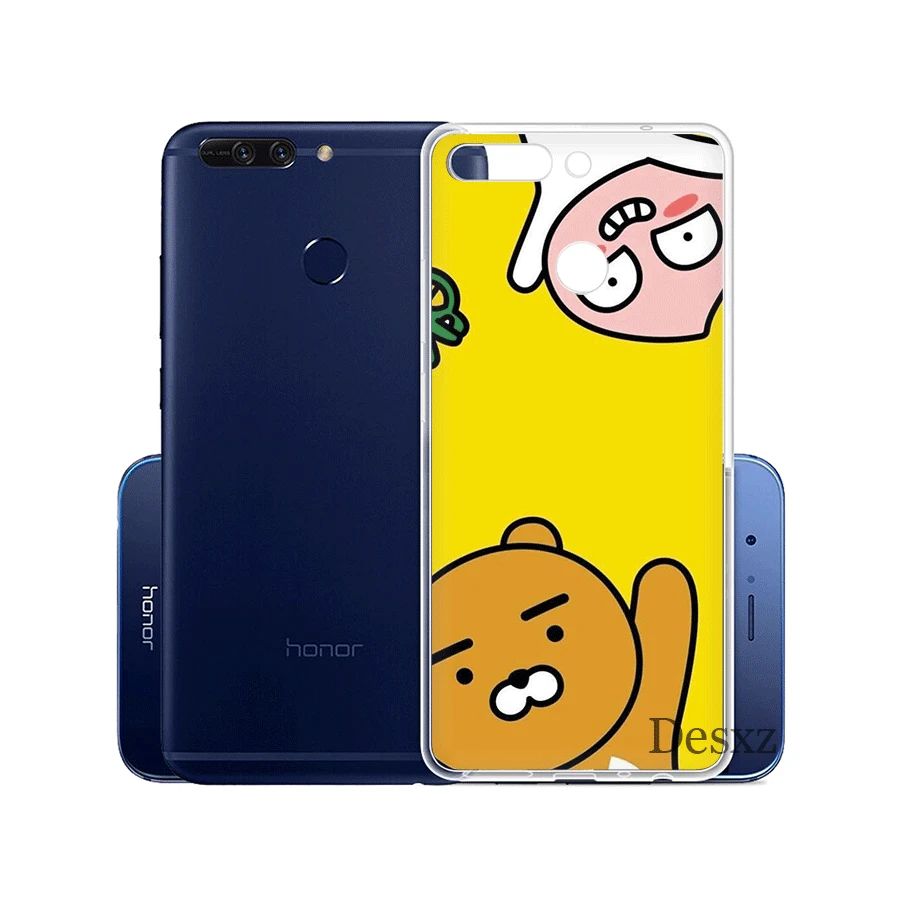 Чехол для телефона Kakao чехол Huawei Y5 Y6 Y7 II 2017 2018 Prime защитный чехол|Чехлы-накладки| |