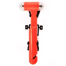 Красный автомобиль Аварийные молотки ремня Резак Окно Выключатель спасения инструмент безопасности