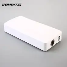VEHEMO без батареи 12 в белый источник питания SOS сигнальная лампа автомобильный пусковой стартер комплект питания Банк питания пусковой стартовый комплект зарядное устройство для автомобиля