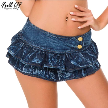 

Sexy Shorts Jeans skirts Woman befree Women Summer Denim Hot Beach Nightclub Party Bottoms ladies Calca femme skirt pants 2020
