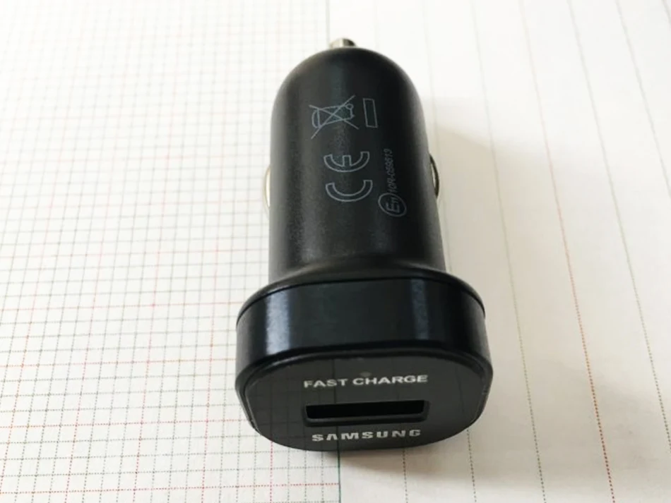 7Samsung note9 S9 S8 plus Car Charger 18W 9V2A Fast Original Adapter Snelle Lader Adaptieve Travel USB Note8 S 9 S 8 C5 C7 C9pro =