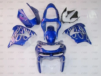 

for Kawasaki Zx9r 02 Bodywork for Kawasaki Zx9r 2002 - 2003 Blue White Frame Body Kits Zx9r 2002 Fairings