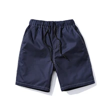 Для мужчин свободные Стиль Для мужчин шорты Большие размеры корейский стиль Повседневное Для мужчин s брюки карго шорты для больших и высоких мужчин, укороченные Академии короткие брюки Для мужчин S6T38