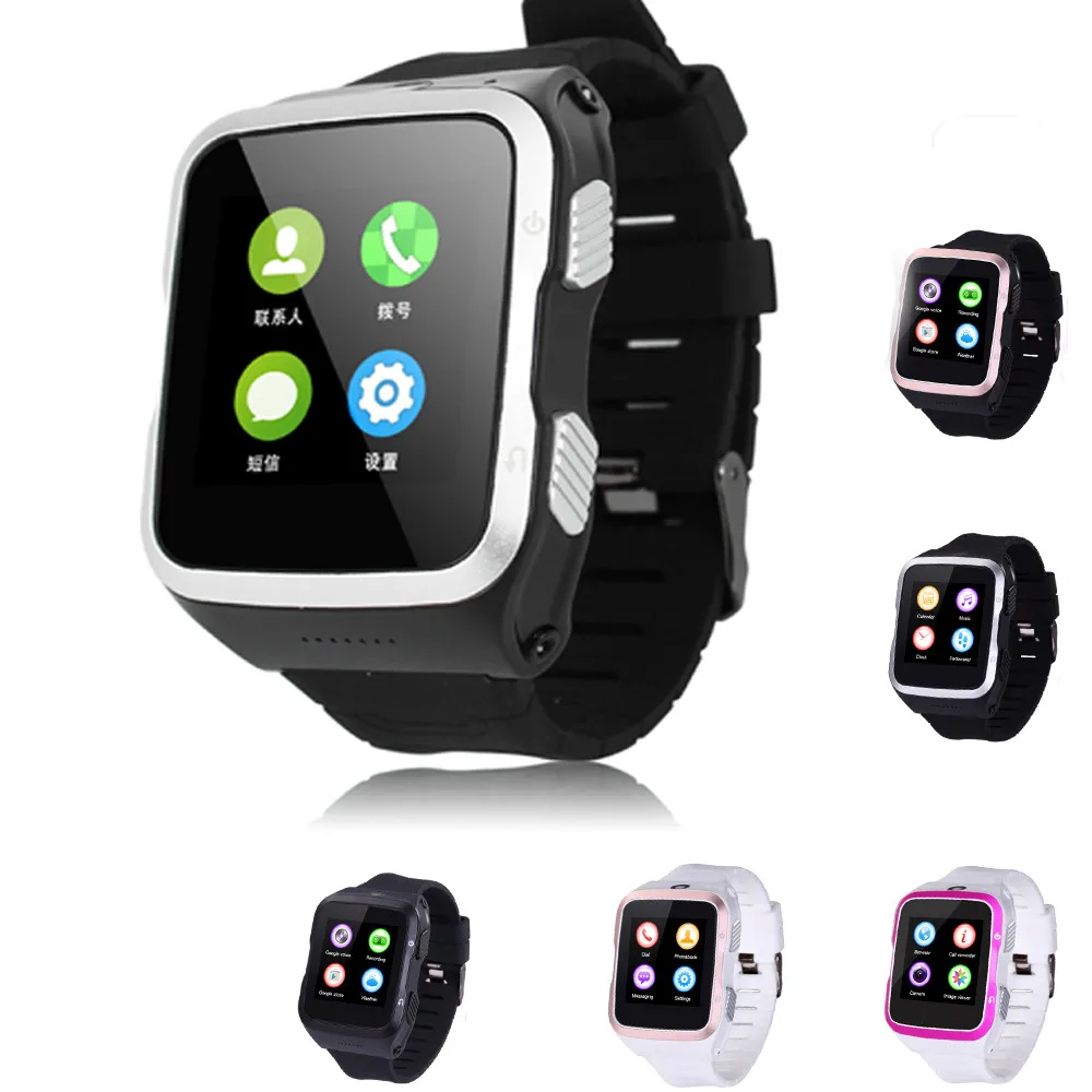 

High Resolution Luxury  Bluetooth Wrist Smart Watch Support SIM Card 4G ROM Touch Screen For IOS For Android #ED#