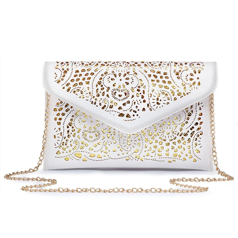 جديد 2019 الأزياء الجوف خارج مغلف حقيبة صغيرة النساء جلد Crossbody حقيبة ل فتاة حقيبة كتف حقيبة ساعي مخلب يد