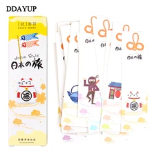 30 шт./кор. Винтаж "Дорожная сумка для Япония" закладка для книги поздравительная открытка Почтовые открытки открытка Канцелярские офисные школьные принадлежности, блокноты