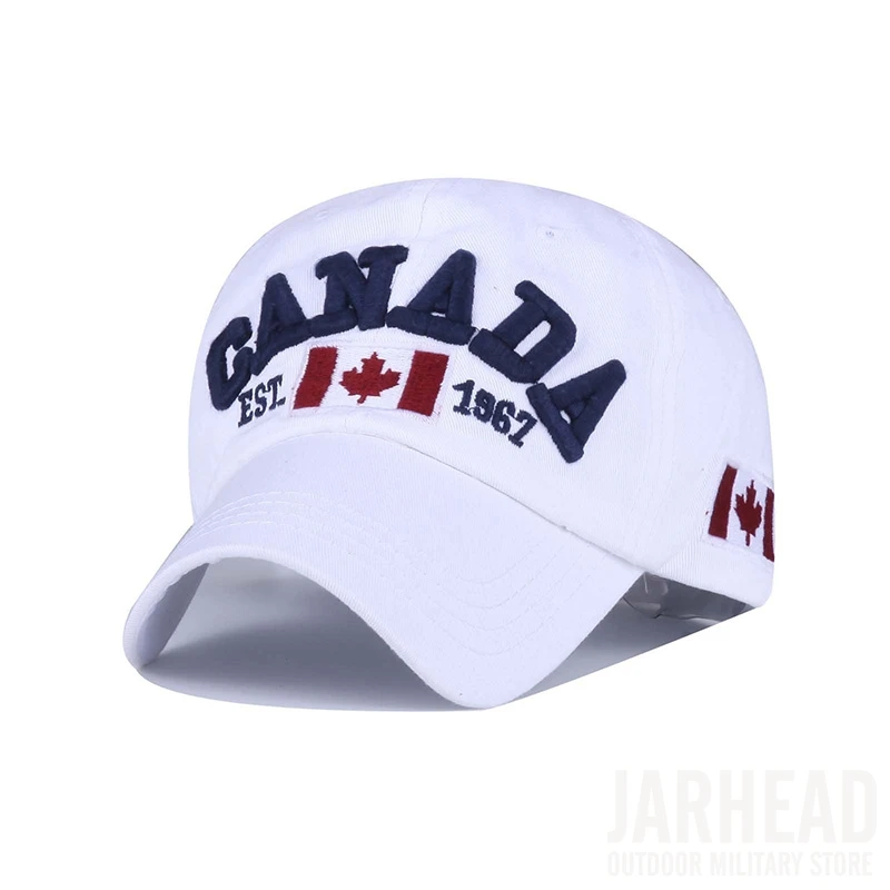 Канада 1967 вышивка спортивные шапки открытый унисекс бейсболки Регулируемые мужские Пешие прогулки шляпы от солнца
