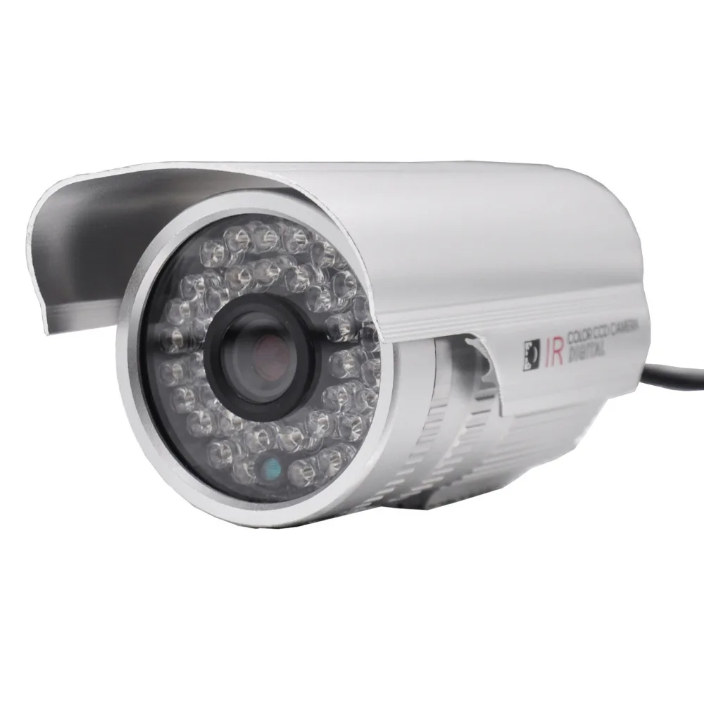 

Analog Bullet Waterproof Indoor CMOS 1200TVL 3.6MM CCTV Surveillance Security BNC Camera Video outdoor Night Vision NTSC PAL