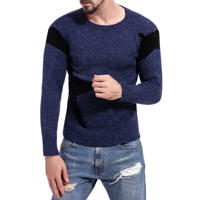 Litthing 2019 Зимние Новые поступления толстые теплые свитера с круглым вырезом шерстяной мужской свитер брендовая одежда вязаный кашемировый