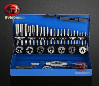 

32-piece set of cone and die set hardware tools