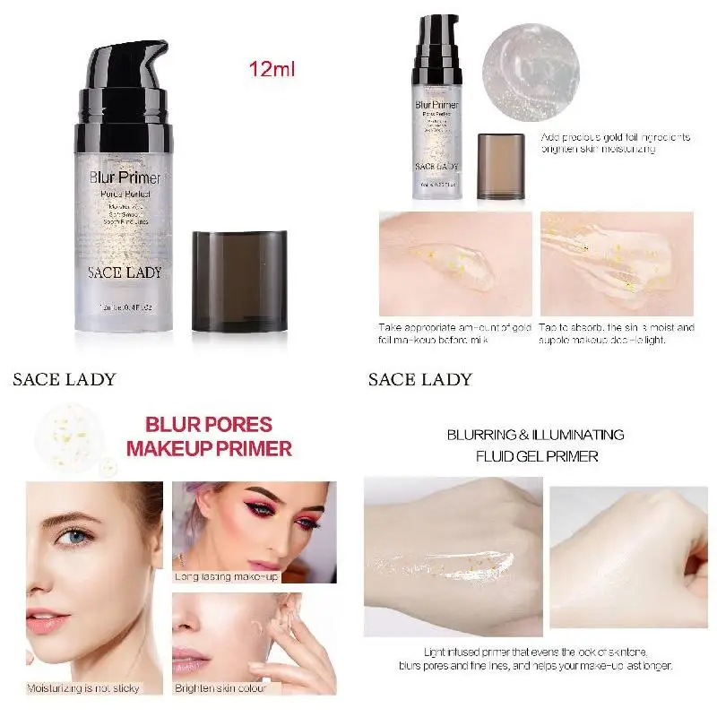 SACE LADY Blur грунтовка для макияжа основа лица контроль жирности Матовое средство