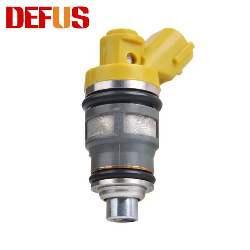 Новинка 6X 1000cc OEM 1001 87091 топливный инжектор для Toyota выше JZA70 1JZGTE 1JZ JZA80 2JZGTE 2JZ боковая