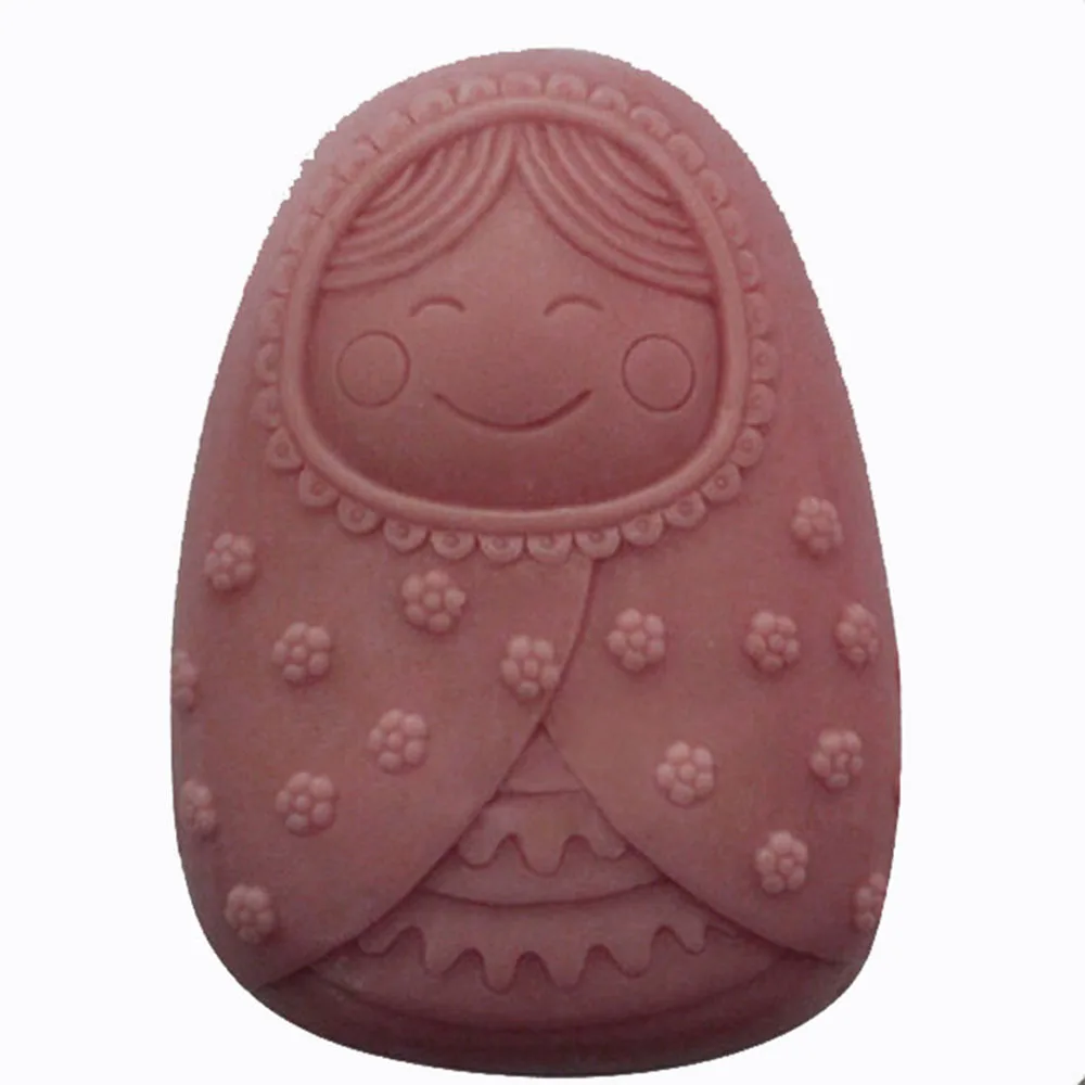 

Grainrain Nail Girl Silicone Soap Molds Resin Craft Clay Handmade Chocolate Candy Mould