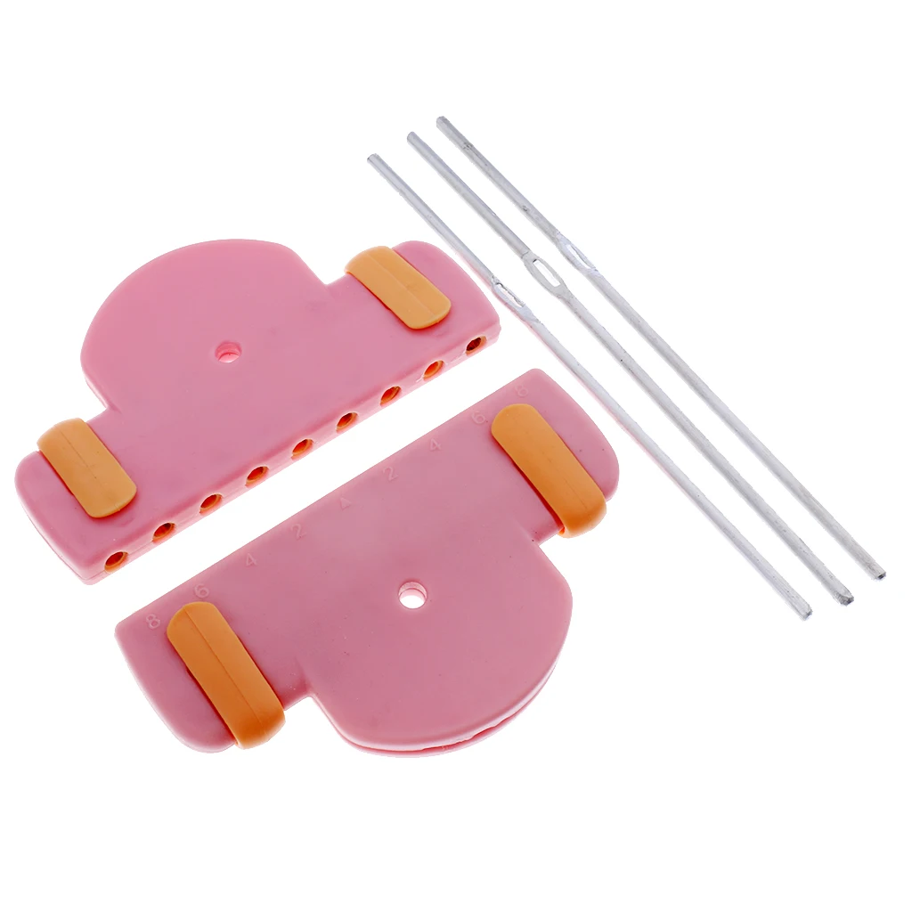 Weaving Crochet Flower Hand Knitting Loom Wool Knit Tool For Scarf Hair Lace Pin DIY Craft Maker Knitting Tools Accessories