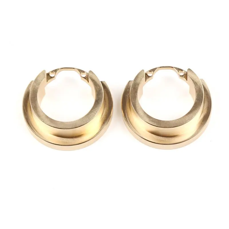 

2PCS Trx4 Brass Counterweight Balance Weight Portal Drive Housing for 1/10 Rc Crawler Traxxas Trx-4 Trx4 82046-4