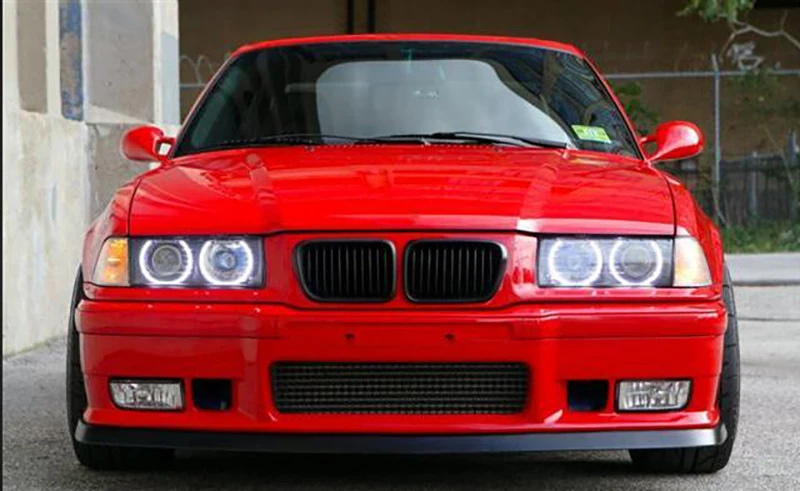 Multicolorido com Led Remoto para Bmw Farol Halo Eyes Angel Drl rf Controle 3 Series Acessórios E36 1990-2000 Rgb 10 High Quality Automóveis e motos