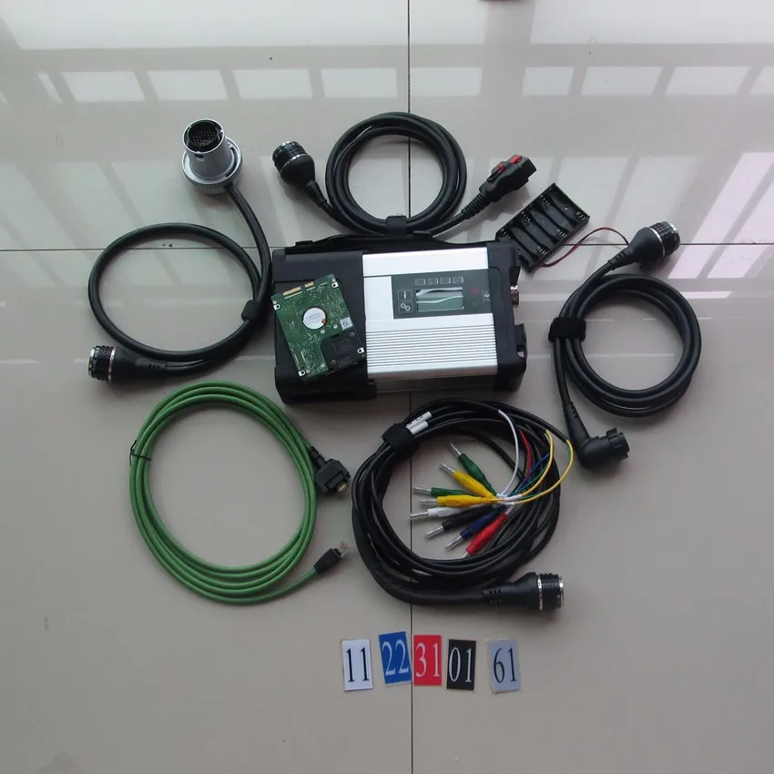  Super 3IN1 mb star c5 para bmw icom próximo vas 5054a chip completo con software hdd 1tb con ordena