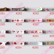 Новые 200 шт. 1.7" iined двойной зубец клипы Разноцветные бутик волосы луки девушка заколки для волос