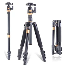 Free Ship QZSD Q555 Pro Portable Aluminum Digital Camera Tripod Monopod With Ball Head for DSLR Camera Travel Tripod Free Ship QZSD Q555 Pro Portable Aluminum Digital Camera Tripod Monopod With Ball Head for DSLR Camera Travel Tripod