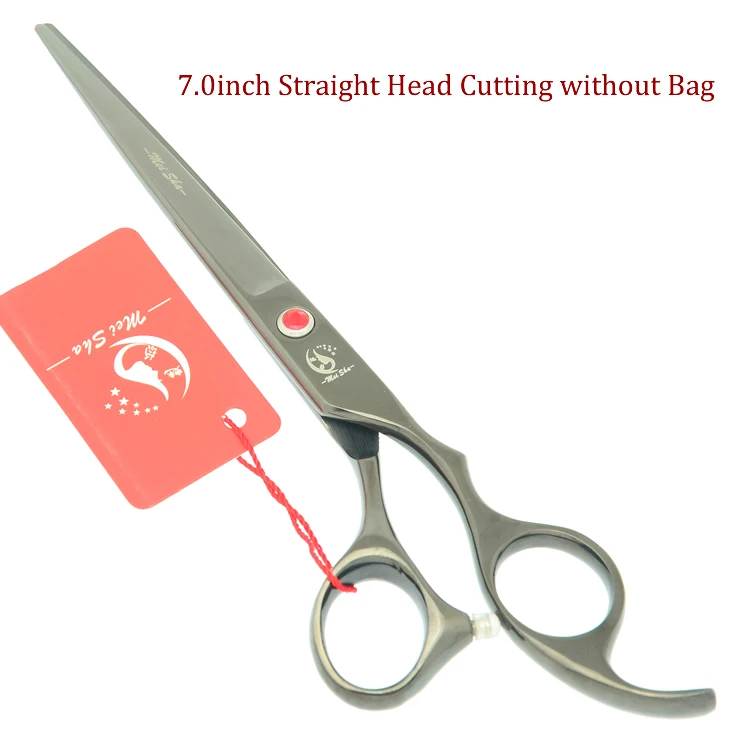 7,0 дюймов Meisha Профессиональные Парикмахерские ножницы для волос JP440C инструмент для стрижки волос для салона уход за собакой ножницы 6 цветов HB0085 - Цвет: HB0130 no Bag