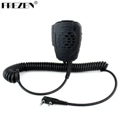 Мини Динамик Mic Водонепроницаемый ручной микрофон для Kenwood TK3107 3207 BAOFENG UV-5R Walkie Talkie