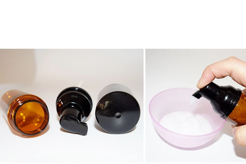 50ml amber foamer soap dispenser