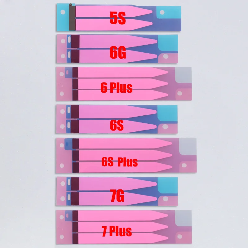 imágenes para 100 unidades de la batería tira de cinta de pegamento adhesivo pegatina para el iphone 5s 5c 6 7 7G 6 S 4.7 "y Para el iphone 6 Plus 5.5" reemplazo imágenes para 100 unidades de la batería tira de cinta de pegamento adhesivo pegatina para el iphone 5s 5c 6 7 7G 6 S 4.7 "y Para el iphone 6 Plus 5.5" reemplazo