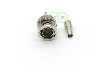 

2pcs copper 75 Ohm copper BNC male Plug Crimp LMR100 RG316 RG179 cable ADAPTER