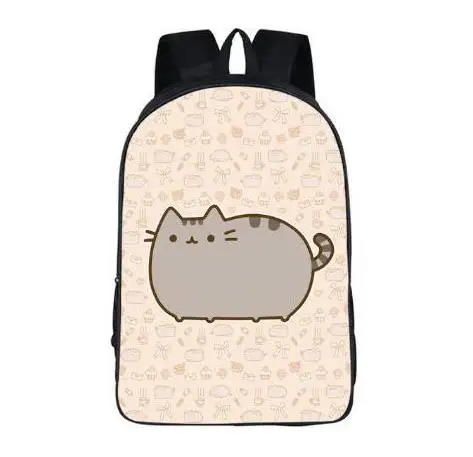 Милые детские школьные ранцы Pusheen рюкзаки с кошками для подростков дорожные