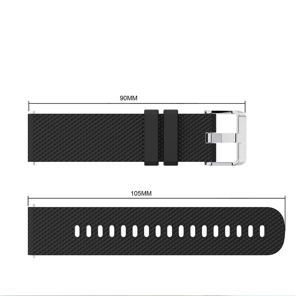 Силиконовый ремешок для часов Garmin Vivoactive 3 Samsung Gear S2 645|Ремешки часов| |