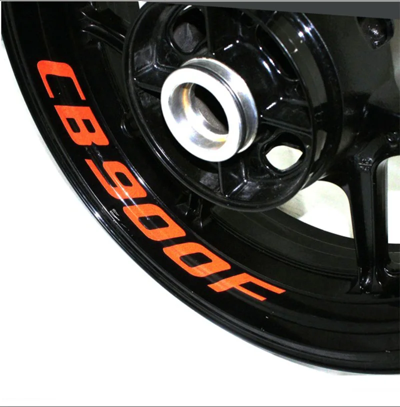 high quality Motorcycle Wheel Sticker Decal Reflective Rim Bike