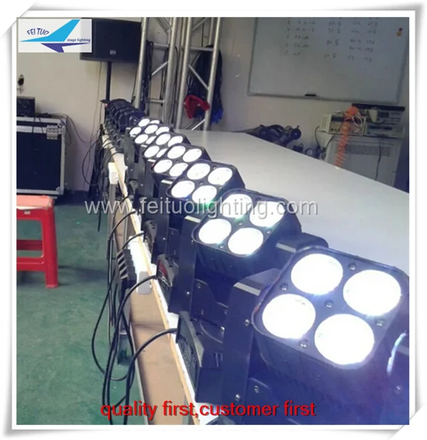 4x10w zoom moving head