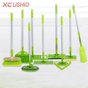 

Detachable Household Cleaning Tools Multifunctional Assemble Glass Wiper Cleaning Brush Duster Sponge Brush Floor Mop
