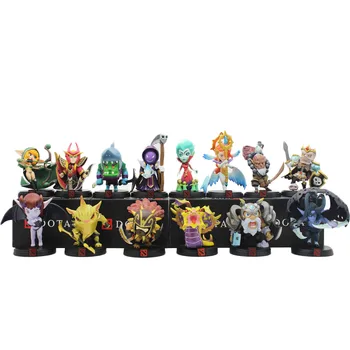

WOW DOTA 2 Game Figure Bounty Hunter BH Strygwyr Krobelus Toxic Warlock shadow juggernaut soul keeper Action Figures dota2 Toys