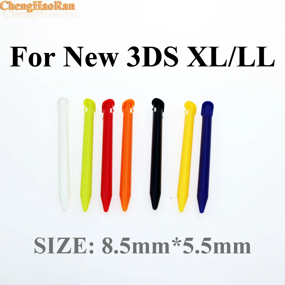 

ChengHaoRan 2PCS Portable Game Touch Pen Mini plastic Stylus Touch Screen Pen For New 3DS XL LL Console 8.5mm * 5.5mm