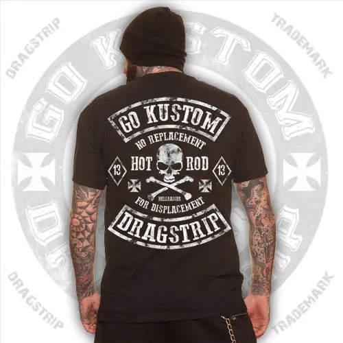 

Clothing Biker Racer hotrod Lucky tattoo rocker greaser t shirt
