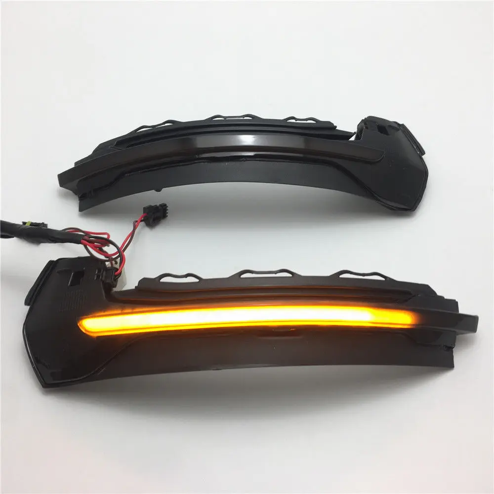 

Car LED Dynamic Smoked For AUDI A3 S3 RS3 8V 2013 - 2018 2017 Turn Signal Light Side Wing Rearview Mirror Indicator Blinker Lamp