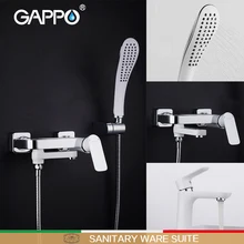 GAPPO смеситель для ванной воды смеситель для ванной смеситель-водопад набор сантехники для воды настенный кран