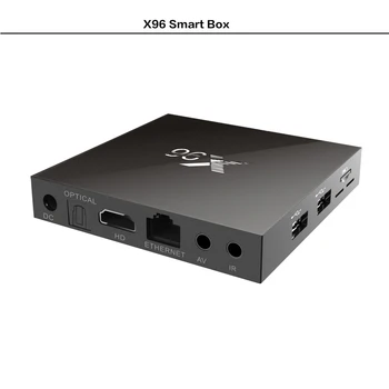 

10 pcs X96 TV Box Amlogic S905X Quad Core 2.4GHz -A53 WiFi 4K HD android TV BOX hot sell